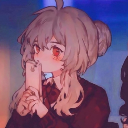 16张高清卡通动漫闺蜜情头 好看的女生头像合集