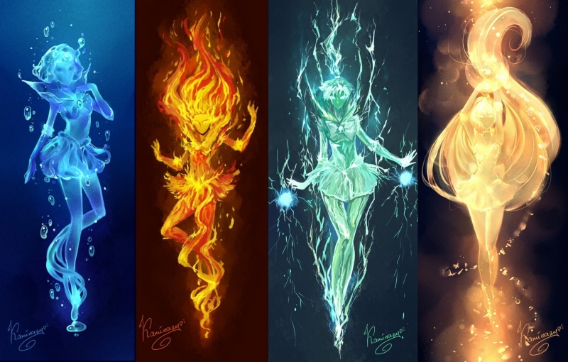 美少女战士水手木星氛围感壁纸合集