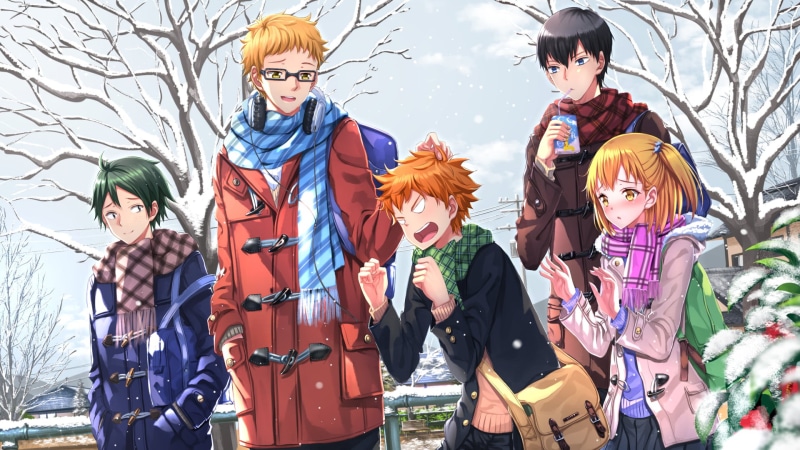 《排球少年！！雪地同框壁纸合集》