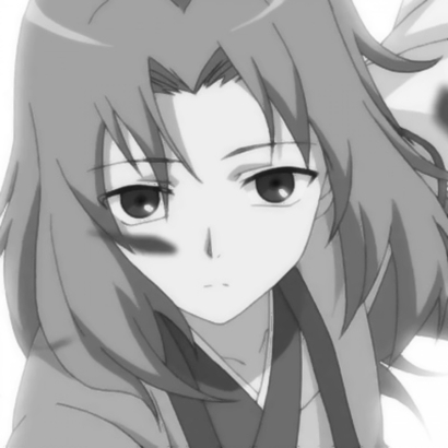 16张高清黑白丧系动漫女生头像 二次元颓废感拉满