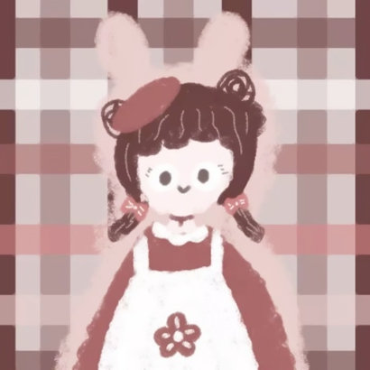 14张高清可爱卡通QQ闺蜜头像 女生专属头像合集