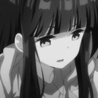 9张高清暗黑系动漫女病娇头像 丧系女生头像合集