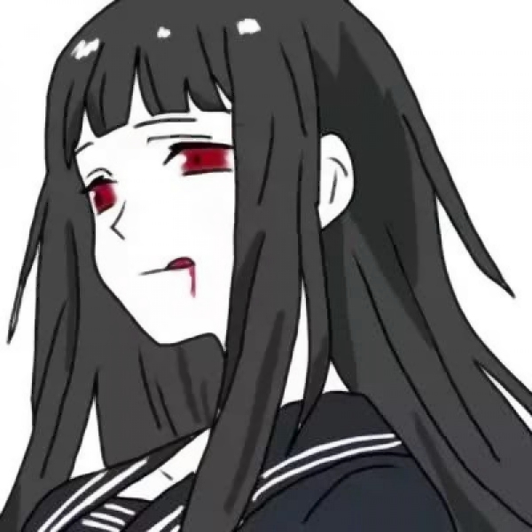 27张超高清红眼丧系病娇动漫女头 氛围感拉满