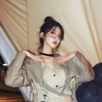 14张高清真人帅气冷感女生QQ头像