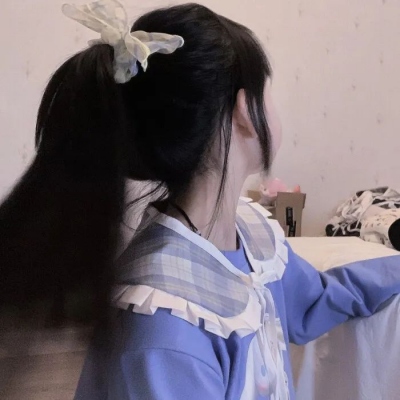 蓝色系清新意境仙女头像合集，10张美图奉上