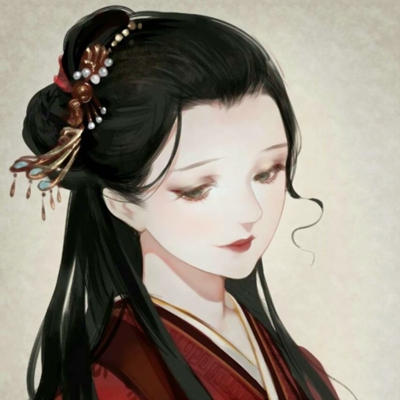 32张高清古风动漫女生头像 适配微信的唯美古风头像合集
