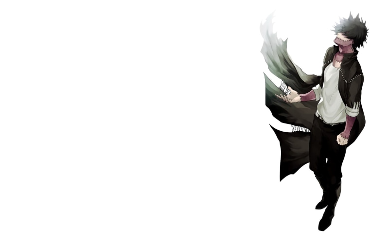 《我的英雄学院》荼毘高清壁纸 1080P黑发带疤角色