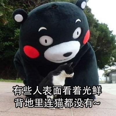 表面光鲜的人背地里竟有这些小尴尬？这套熊本熊表情包太真实了