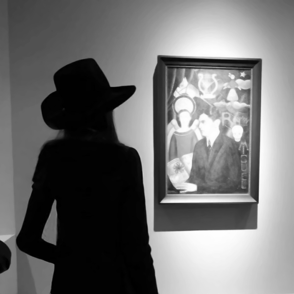 女生冷酷背影黑白伤感头像合集 10张超清精选