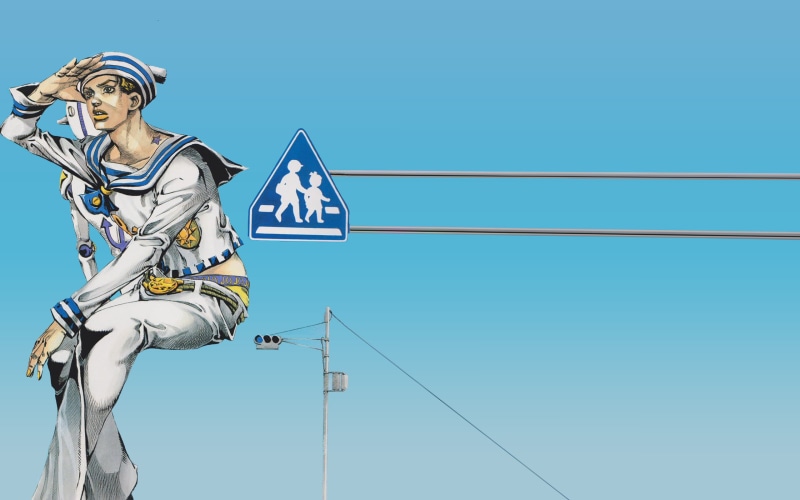 《JOJOLION》壁纸分享 荒木飞吕彦笔下东方定助的奇妙冒险