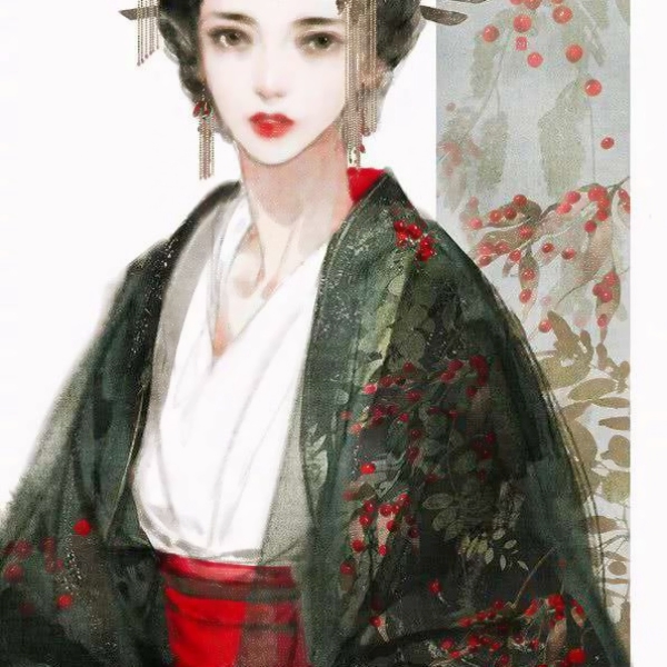 8张超清绝美动漫中国风女生头像 氛围感拉满