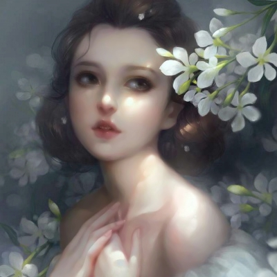 暗黑哥特风动漫女生头像来啦！24张高清唯美暗黑系图包