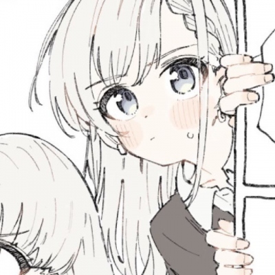 11张浅色系动漫女生头像 简约又可爱