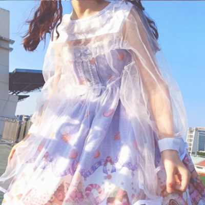 22张高清女生洛丽塔部位头像合集