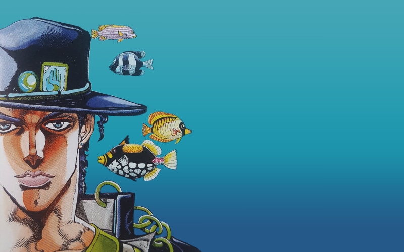 这组JOJO壁纸太绝了！空条承太郎星尘斗士名场面高清合集