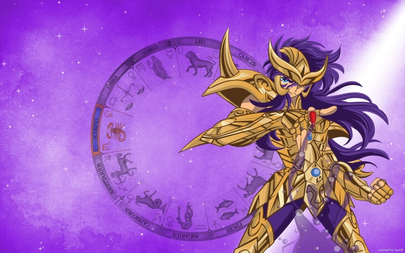 圣斗士星矢 高清动漫壁纸 黄道十二宫主题1080P