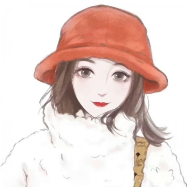 8张超清爽！简约大方的手绘女生微信头像合集