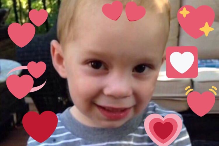 假笑男孩Gavin爱心表情包合集