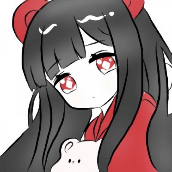 9张高清二次元病娇少女头像 暗黑系软妹头像合集