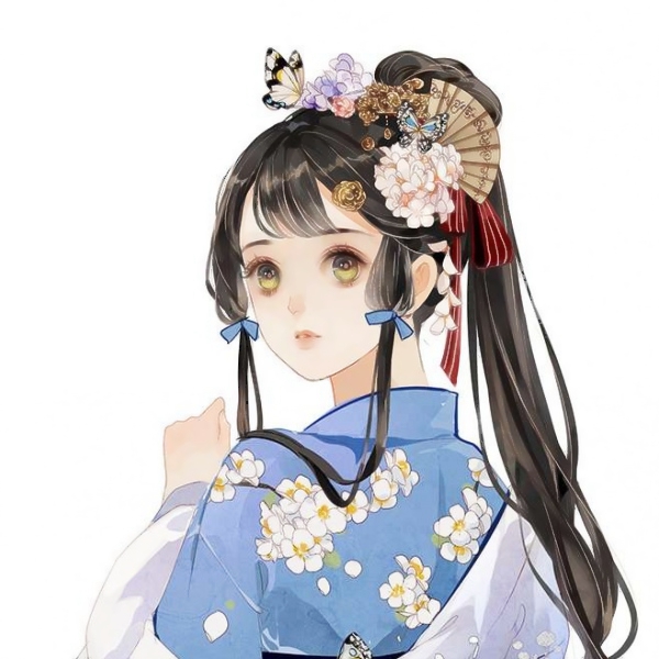 微信古风动漫女生头像来啦！9张高清唯美古风卡通头像等你用