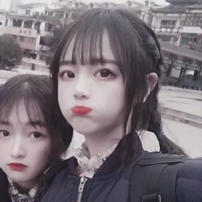 13张高清真人可爱闺蜜微信头像来了