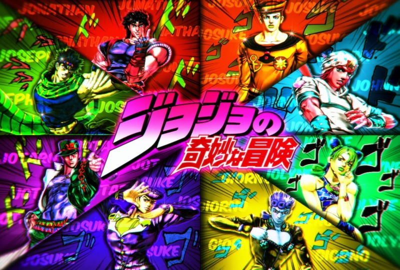 《JOJO的奇妙冒险》全系列角色高清壁纸合集 720P版