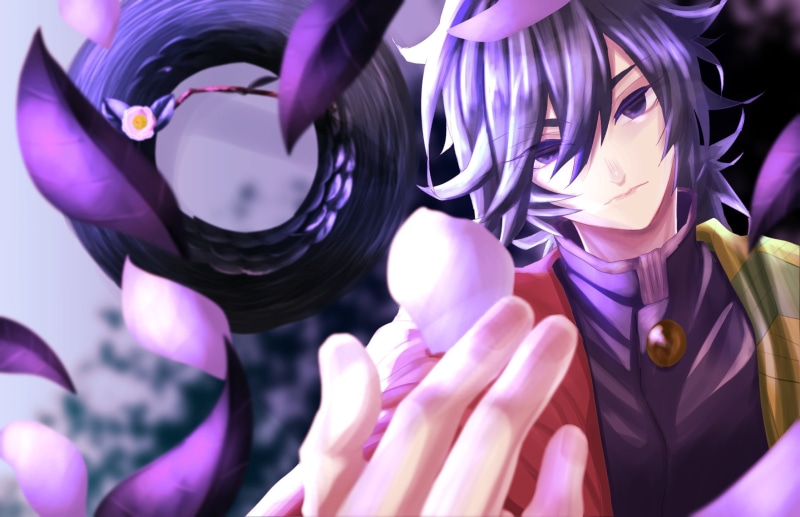 鬼灭之刃高清壁纸来袭！富冈义勇、上弦之三都有