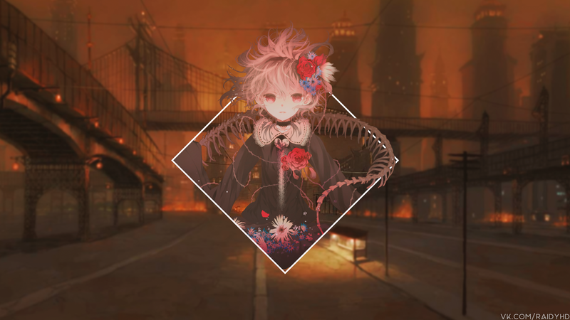 这款超绝二次元少女壁纸合集 双画面红眼花嫁感拉满