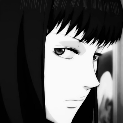 21张高清黑白丧系动漫女头 适合女生用的伤感头像合集