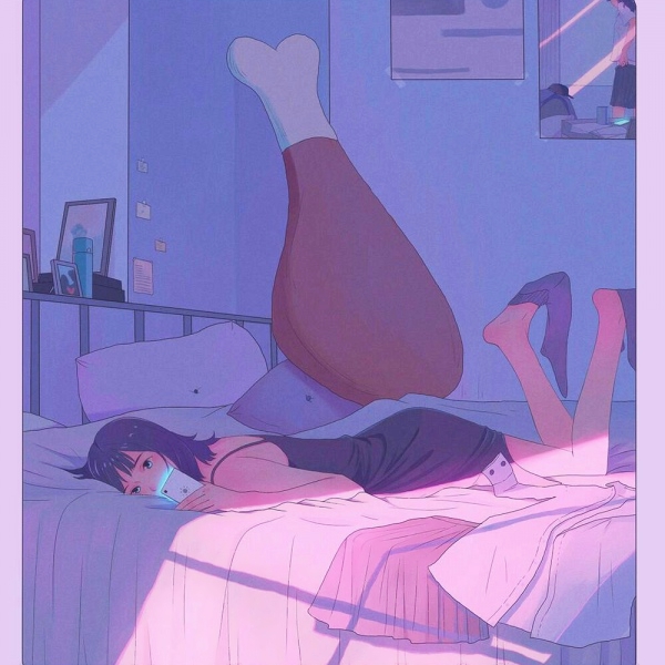 女生头像简单干净漫画 9张超清好看的卡通女生头像合集