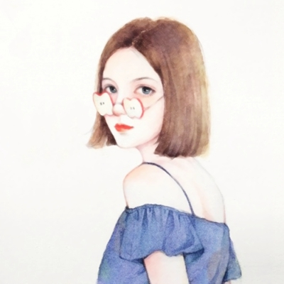 成熟女人味手绘微信头像来啦！6张高清有气质的女生卡通图