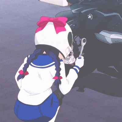 帅气机车少女动漫头像合集 共7张高清图