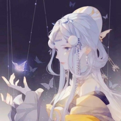 22张高清古风汉服二次元少女头像 氛围感拉满的女生动漫头像合集