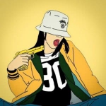 找到啦！这款Rap嘻哈风女生漫画头像就这一张