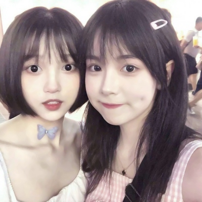 18张高清可爱双人闺蜜同框头像合集