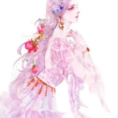 36张精致高贵手绘女生头像 高清优雅氛围感拉满