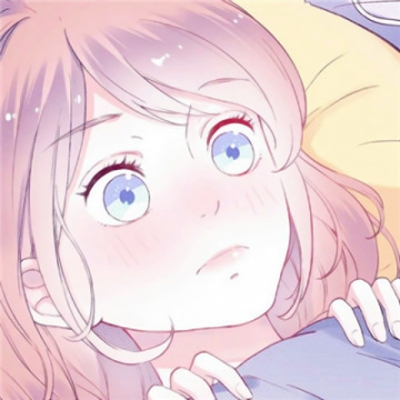 12张带不同表情的简约漫画女头高清图合集