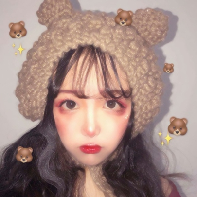 17张高清兔耳女生真人头像 好看又治愈