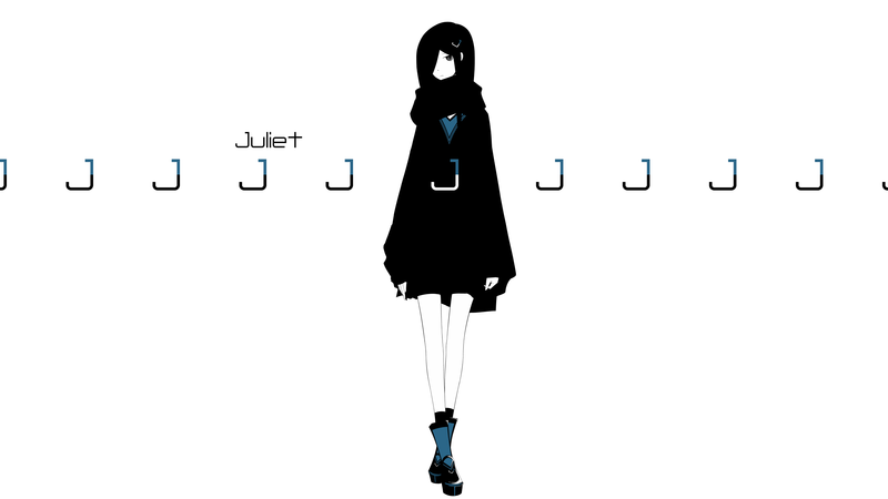 多款二次元少女壁纸合集 简约背景 原创角色