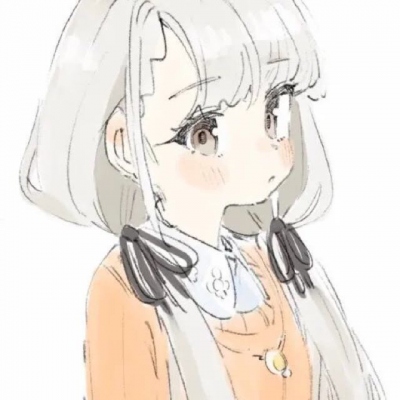 18张软萌插画女生头像合集 漫画风可爱拉满