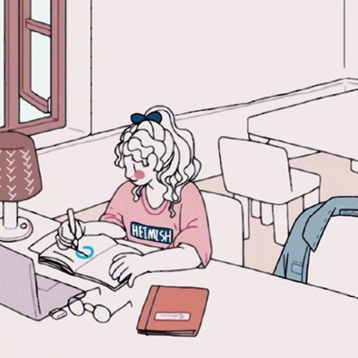 9张软萌女生日常动漫头像，治愈感拉满的插画头像合集