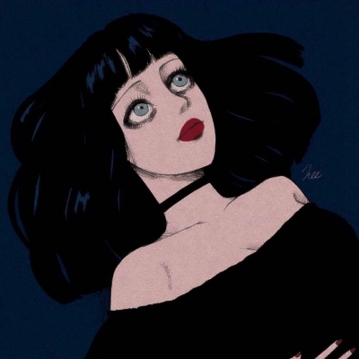 21张高清个性欧美风女生动漫头像 直接保存就能用