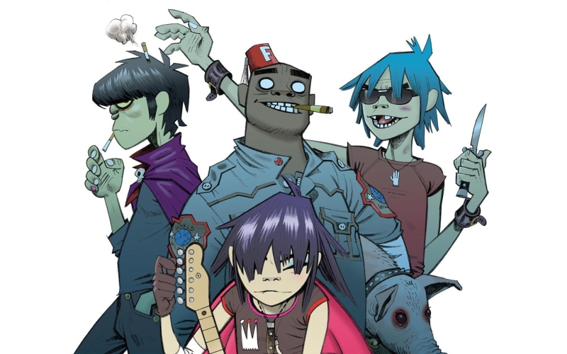 街头乐队 Gorillaz 角色高清壁纸合集
