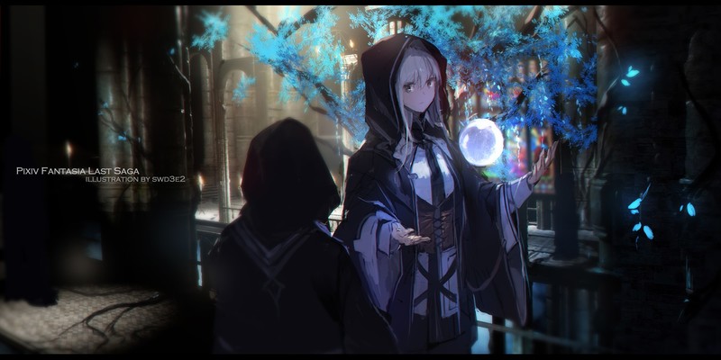 Pixiv幻想曲系列原创少女插画合集