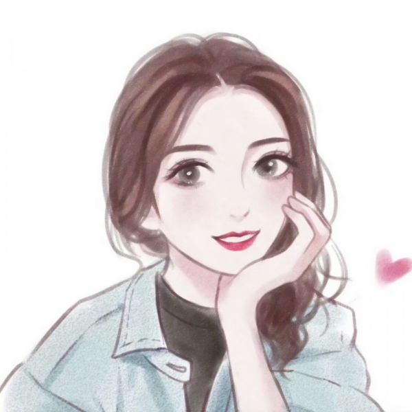 8张超清爽！简约大方的手绘女生微信头像合集