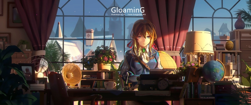 《紫罗兰永恒花园》动漫少女房间壁纸 1080P高清