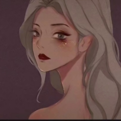 15张高清手绘高冷女生头像 气场拉满的女王范QQ头像