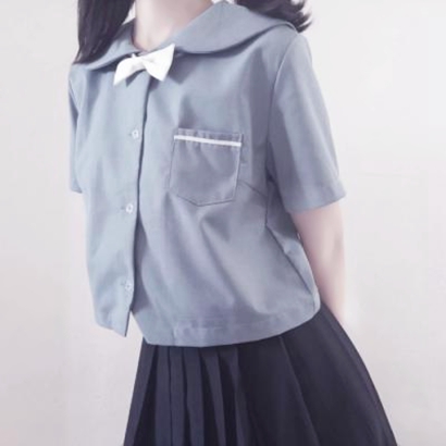 15张高清JK制服女生部位头像 高中生校服女头合集