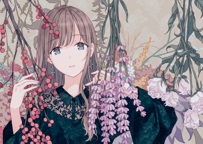Hiten老师的二次元少女插画壁纸合集来了！
