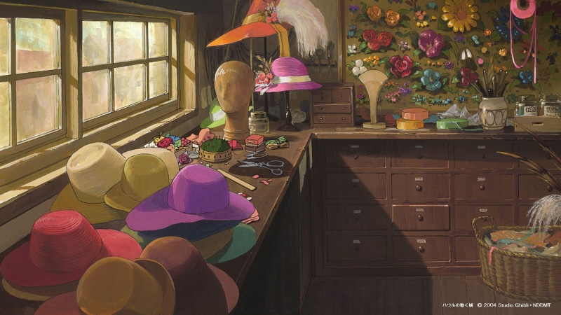 哈尔的移动城堡 吉卜力工作室动画壁纸 高清1080P无水印原图